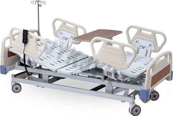 Semi Fowler letto ospedaliero regolabile con catena di blocco centrale conforme ISO13485