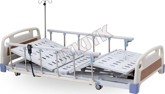 Recliner Full Electric Hospital Bed Medical Cot For Patients ABS Head Food Board