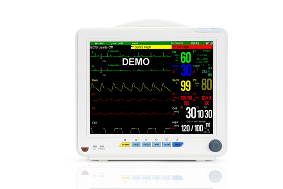 Monitor medico da comodino ODM da 12,1 pollici con monitoraggio ECG NIBP SpO2 RESP